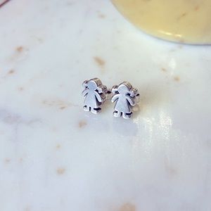 Tous sweet doll girl earrings